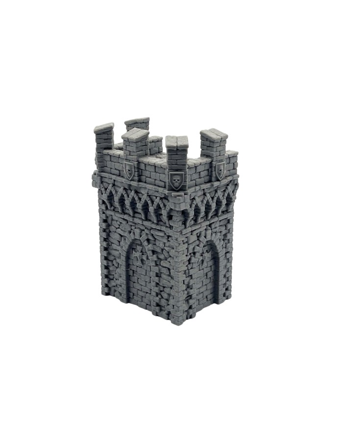 Hexengarde End Wall | Tired World Studio | Wall Terrain