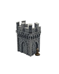 Hexengarde End Wall | Tired World Studio | Wall Terrain