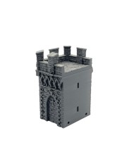 Hexengarde End Wall | Tired World Studio | Wall Terrain