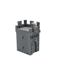 Hexengarde End Wall | Tired World Studio | Wall Terrain