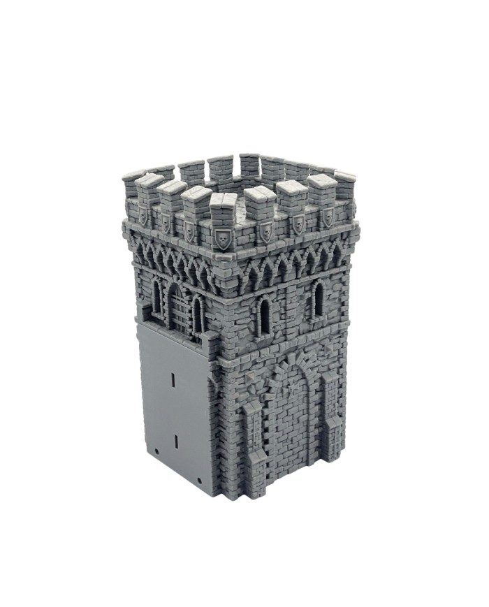 Torre Recta de la Muralla de Hexengarde | Tired World Studio | Escenografía de Murallas