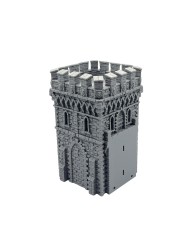 Hexengarde City Wall Straight Tower | Tired World Studio | Wall Terrain