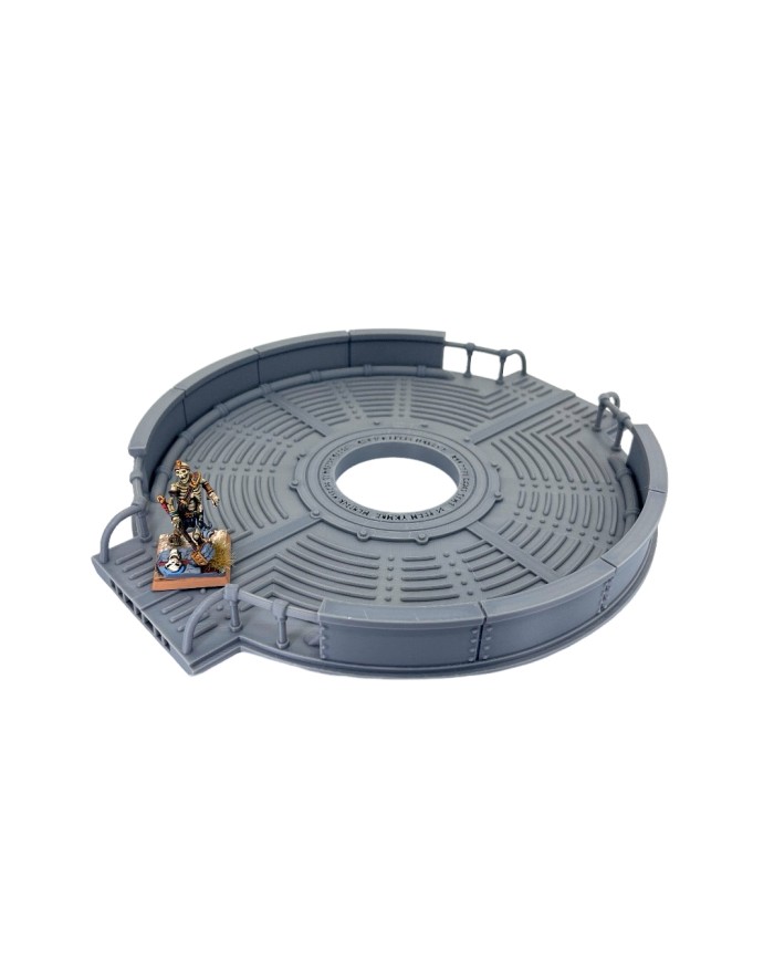 Zilvren Skyhold Large Platform - C | Tired World Studio | Zilvren Skyhold Terrain
