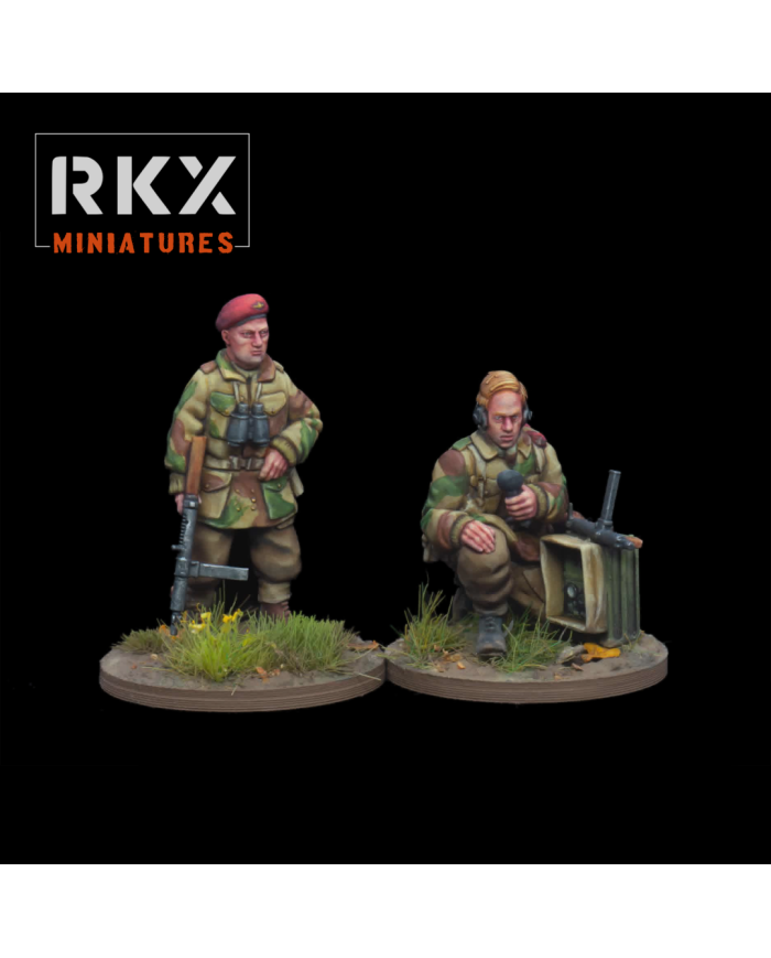 Equipo de mando de Paracaidistas Británicos | RKX Miniatures | Británicos