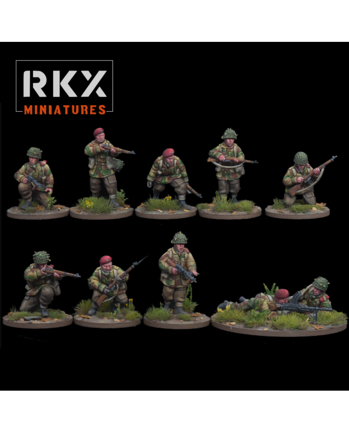 British Paratrooper Gliderborne Section | RKX Miniatures | British Army
