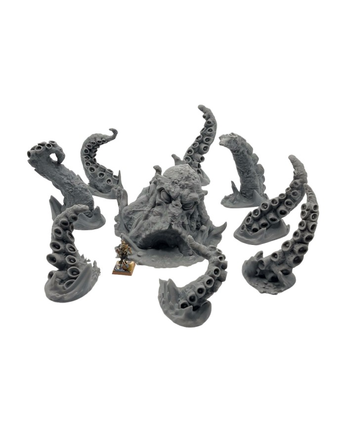 Kraken with Tentacles (x8) - Water Version | Txarli Factory | Monstrosity
