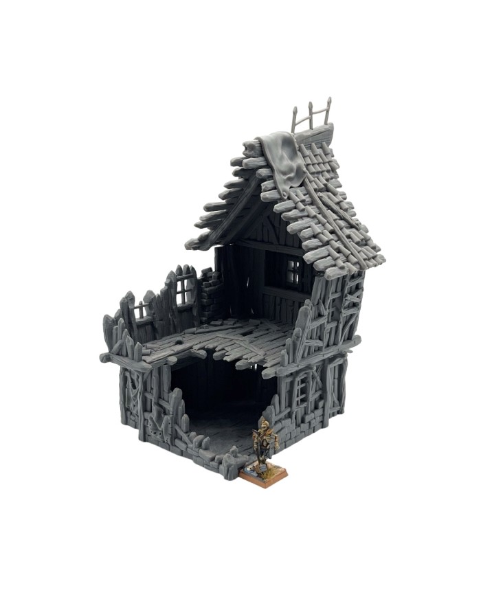 Turpentine Alley Ruin of Hexengarde City | Tired World Studio | Mordheim Terrain