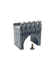 Hexengarde Open Arch Wall | Tired World Studio | Wall Terrain