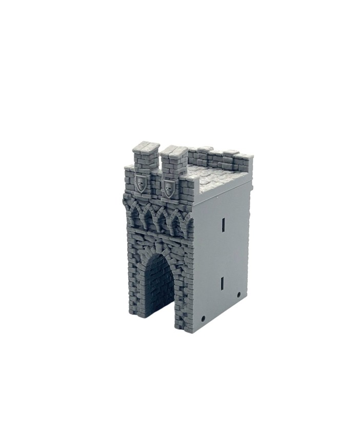 Hexengarde Open Small Wall | Tired World Studio | Wall Terrain