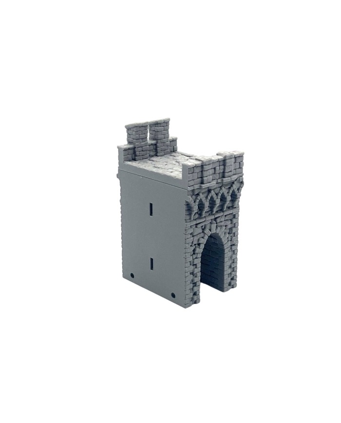 Hexengarde Open Small Wall | Tired World Studio | Wall Terrain