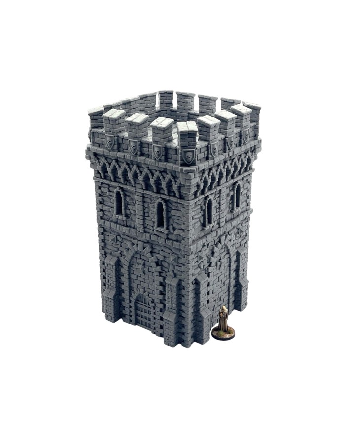 Hexengarde Standalone Tower | Tired World Studio | Wall Terrain