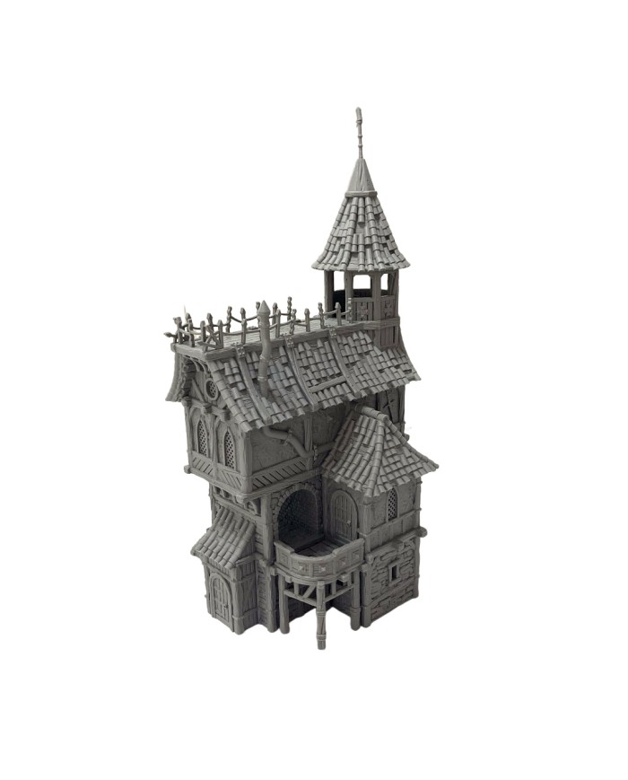 New Rose Tavern of Hexengarde City | Tired World Studio | Mordheim Terrain