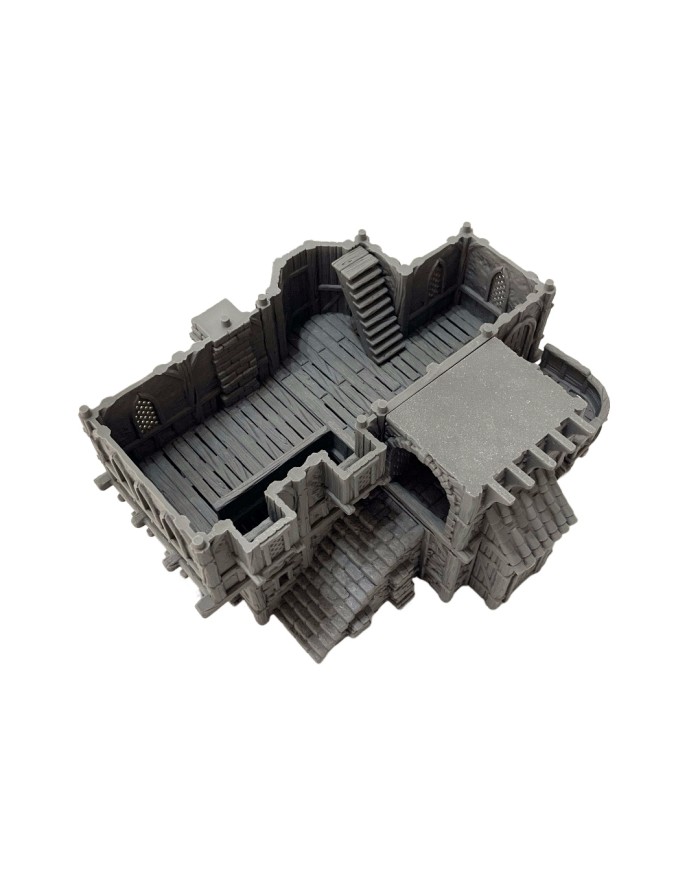 New Rose Tavern of Hexengarde City | Tired World Studio | Mordheim Terrain
