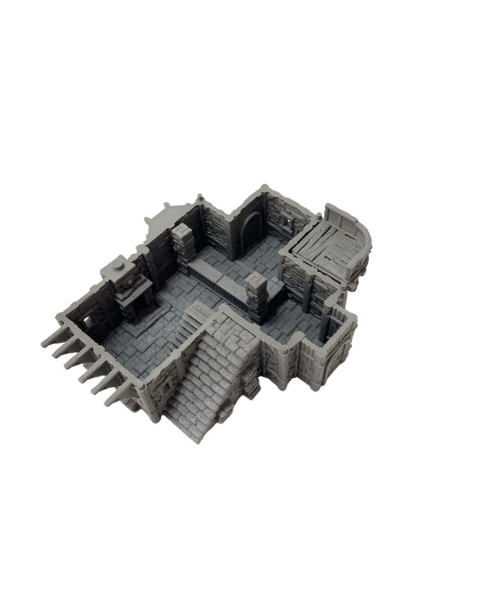 New Rose Tavern of Hexengarde City | Tired World Studio | Mordheim Terrain