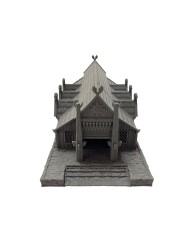 Kingdom of Saxonia - The Great Hall | Conquest Creations | Kingdom of Saxonia Terrain