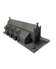 Kingdom of Saxonia - The Great Hall | Conquest Creations | Kingdom of Saxonia Terrain