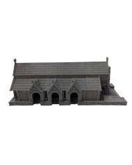 Kingdom of Saxonia - The Great Hall | Conquest Creations | Kingdom of Saxonia Terrain
