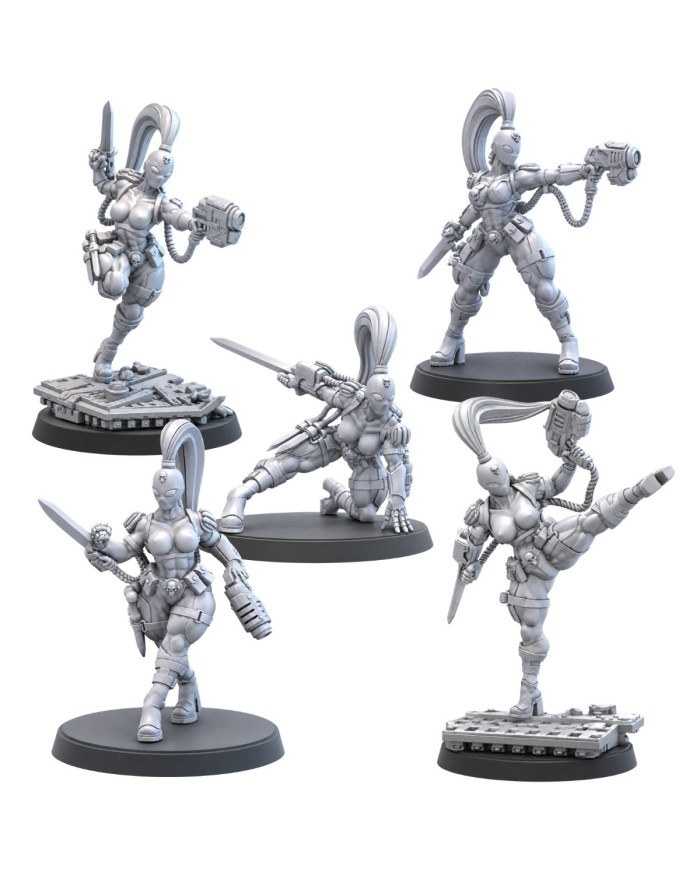 Shadowblade Assassins (x5) | Across the Realms | Space Dark Elf