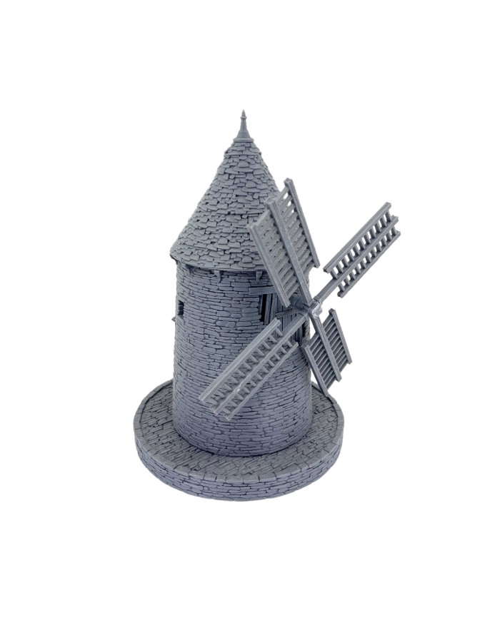 Windmill with Platform of Greendale | 3DLayeredscenery | Napoleonic Buildings