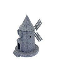 Windmill with Platform of Greendale | 3DLayeredscenery | Napoleonic Buildings