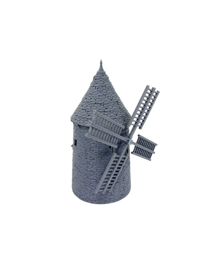 Windmill of Greendale | 3DLayeredscenery | Napoleonic Buildings
