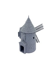 Windmill of Greendale | 3DLayeredscenery | Napoleonic Buildings