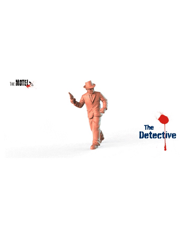 El Motel del Psicópata - El Detective - 1 mini