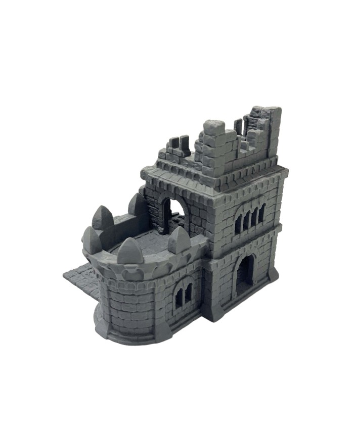 Kingdom of Tor Ithilas - Barracks Ruined | Conquest Creations | Kingdom of Tor Ithilas Terrain