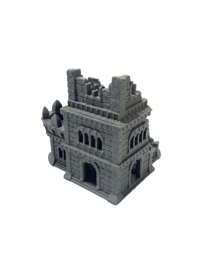 Barracones en Ruinas del Reino de Tor Ithilas | Conquest Creations | Escenografía Reino de Tor Ithilas