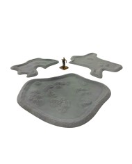 Set de Pantanos y Marismas | Laser Terrain | Escenografía de Ríos y Lagos
