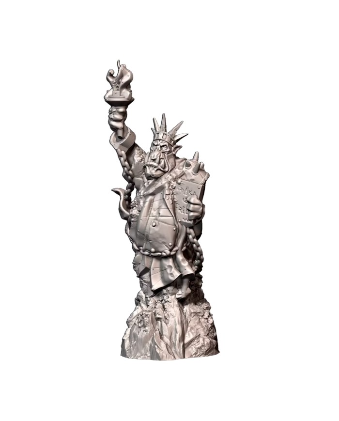 Ork-Liberty Statue | Txarli Factory | Orc Badlands