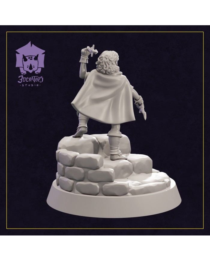 Pícara Halfling - Callie Nightblade|3DeRatops Studio|Pícaros
