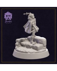 Female Halfling Rogue - Callie Nightblade|3DeRatops Studio|Rogues