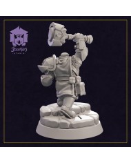 Clérigo Enano - Bamrim Brighthand|3DeRatops Studio|Clérigos