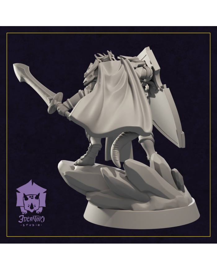 Paladín Dragonborn - Al-Ahtaza|3DeRatops Studio|Paladines
