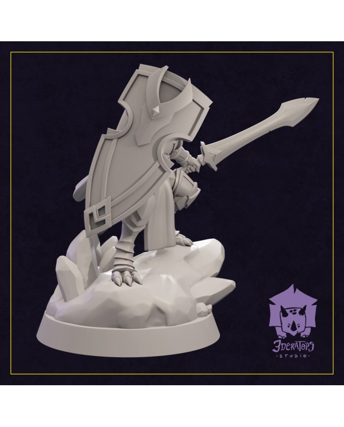 Paladín Dragonborn - Al-Ahtaza|3DeRatops Studio|Paladines