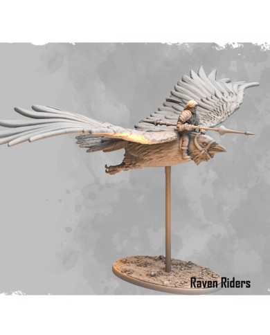 Hellesburne - Raven Raider C &amp; PDFs - 1 Mini