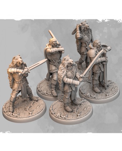 Hellesburne - The Great Blades - 5 minis &amp; PDFs