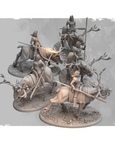 Khra - Stag Riders - 5 minis &amp; PDFs