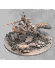Hellesburne - Wolf Honor Guards - 2 minis &amp; PDFs