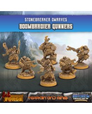 Dwarven Bombardier Gunners - 6 minis