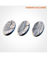 Ancient Ruins - 74x43 mm - Oval - 3 Bases