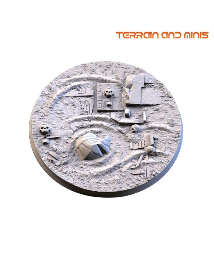 Egyptian - 100 mm - Circle B - 1 Base