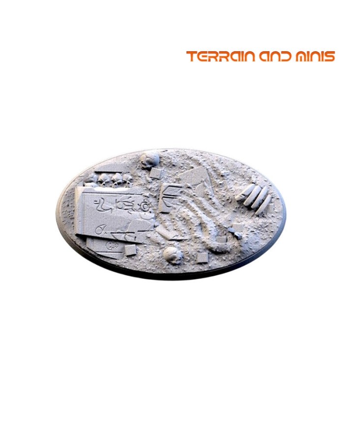 Egyptian - 90x52 mm - Oval A - 1 Base