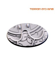 Magic Temples - 74x43 mm - Oval - 3 Bases