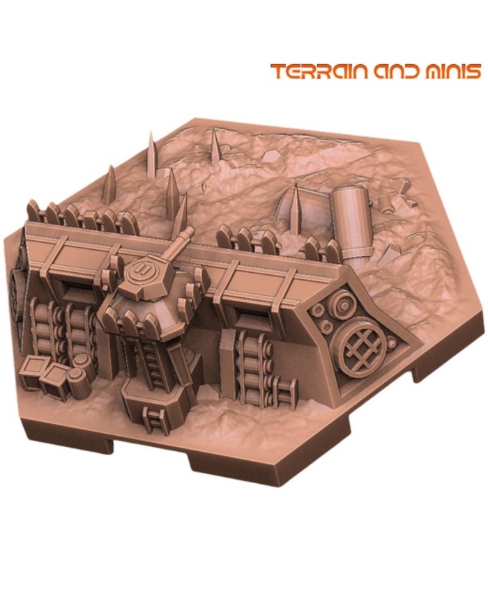 Hexágono Wall Outpost de Hive City