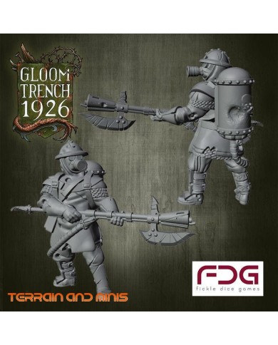 British Empire - Gas/Flame Thrower - 1 mini &amp; PDFs
