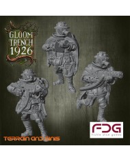 British Empire - Trench Raiders - 5 minis &amp; PDFs