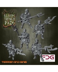 British Empire - Support Weapons - 3 minis &amp; PDFs