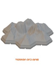 Segone - Mountain 08 - Modular Hex - 1 Piece